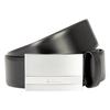 Boss Mens Engraved Leather Belt