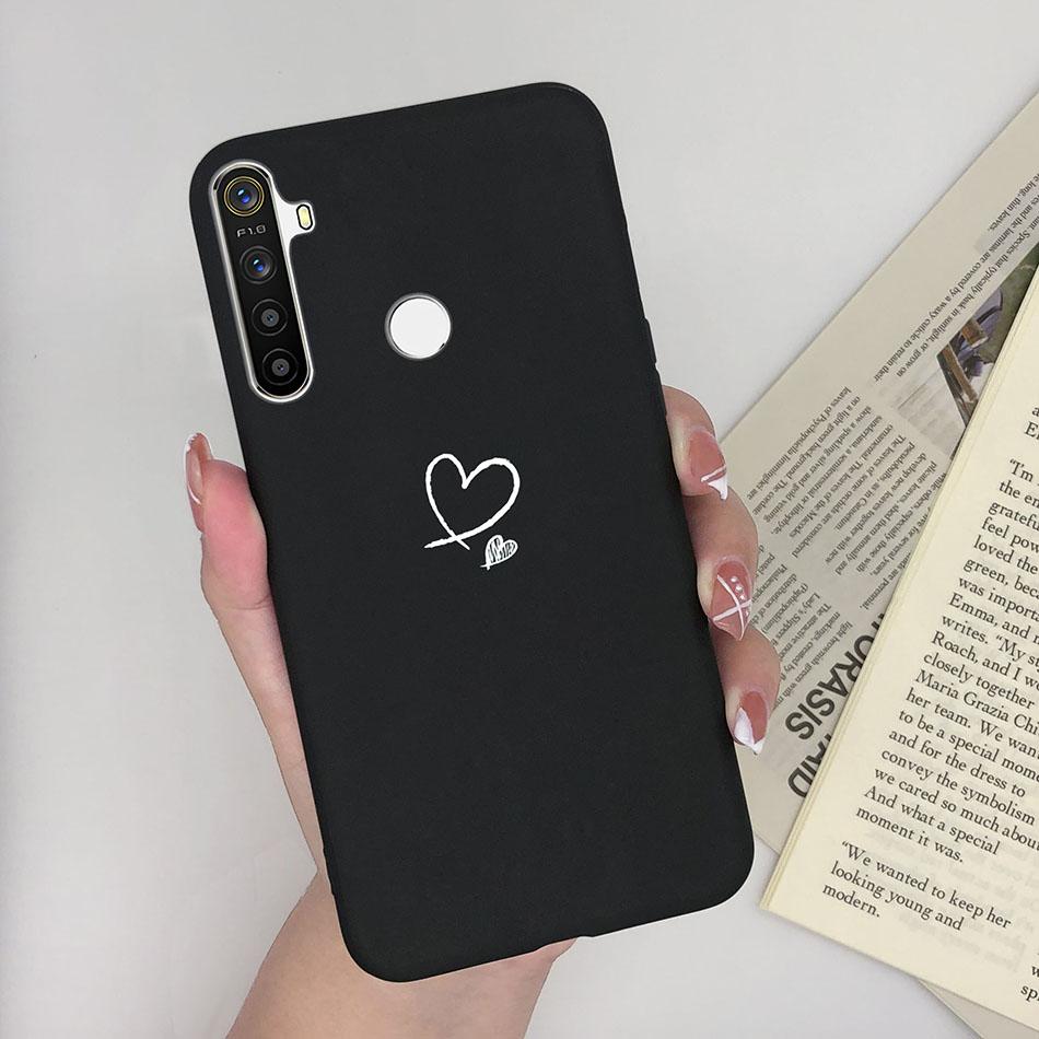 For Oppo Realme 5 Pro Oppo Realme 5 5i 5s C3 6i Realme5 5 Pro Realme6i Phone Cases Cute Soft Matte Bumper Back Cover Funda Coque