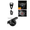 Carbon Fiber Interior Decor Stickers for Black Cat Ora R1: Central Control, Gear Position, and Door Panels