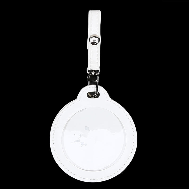 58/75mm Round Badge Protective Case Transparent Window Fan Supplies Waterproof Badge Display Bag Hangable Portable