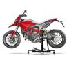 Lève moto centrale - ConStands Power-Evo - Compatible Ducati Hypermotard 821 - Capacité 300 kg - Léger 17 kg