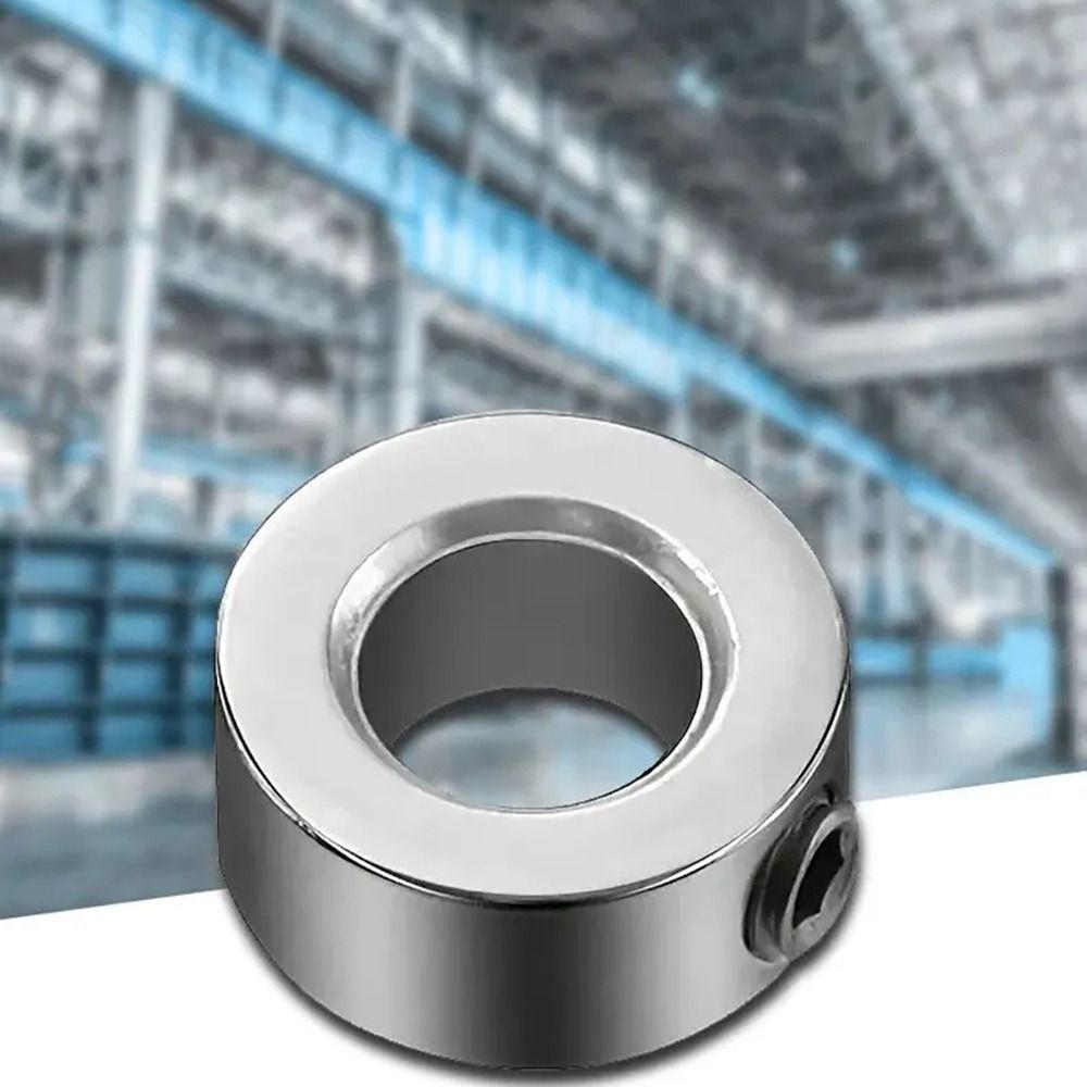 8Pcs/Set Tile Bit Clamp Drill Bit Stop Ring Block Ring Lock Collar Durable Drillbit Limit Ring