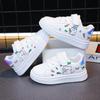 Autumn 2025 Eco-friendly Girls' Cartoon Casual Sneakers with Soft Sole