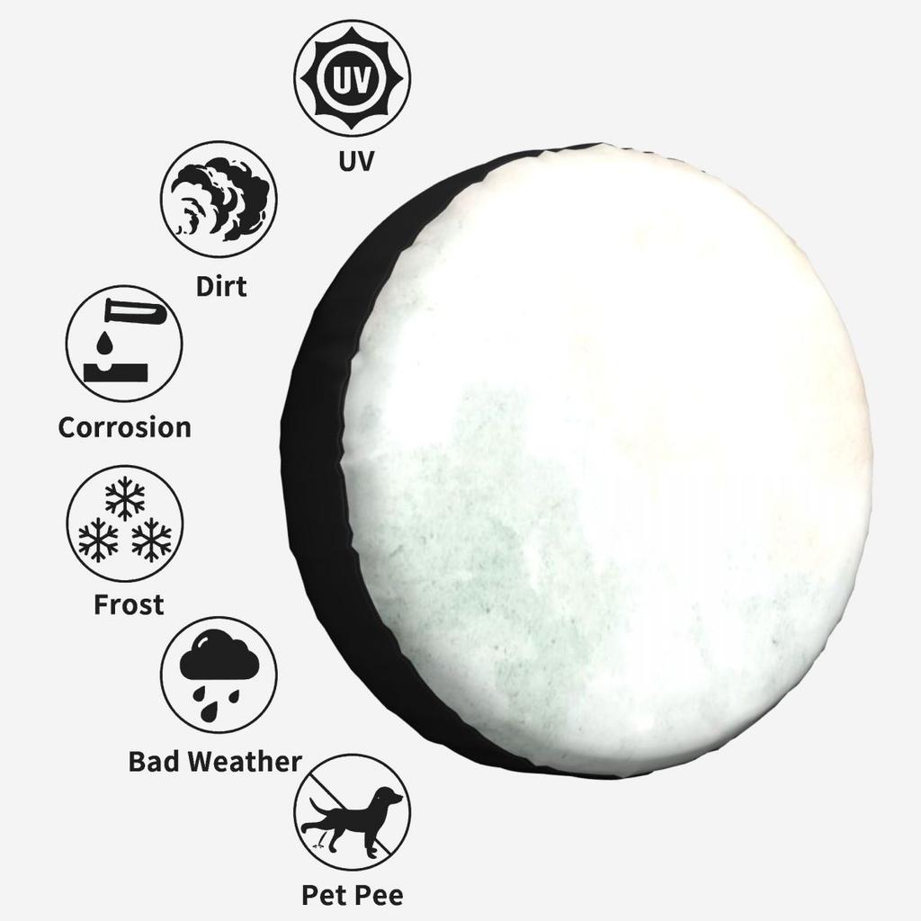 1pc Moonlit Night Tire Cover/Wheel Cover/Fashionable Universal/Wheel Protection Cover/Suitable For Most Cars/Spare Wheel Cover/S