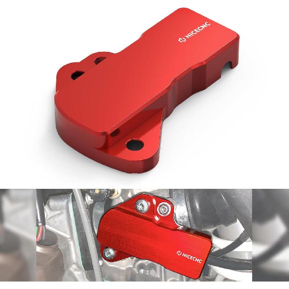 

NICECNC Orange Motorcycle TPS Sensor Guard Protector Compatible with KTM XC-W250 EXC250 EXC300 2018-2023 300 XC-W 2019-2023 250XC TPi 300XC TPi червоний