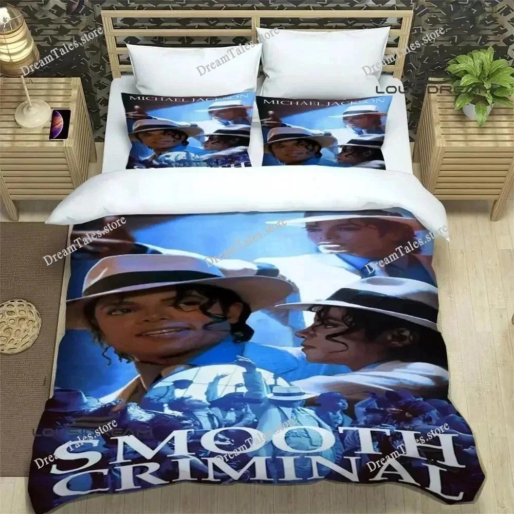 Michael Jackson Bedding Set Single Twin Full Queen King Size Bed Set Aldult Kid Bedroom Duvetcover Sets Bed Sheet Set 2025