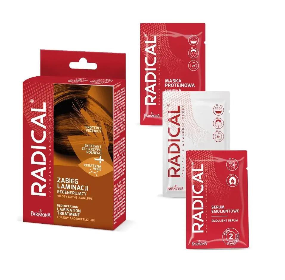 

Регенеруючий комплекс для ламінування волосся Radical Farmona 35 мл