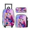 Kpop Witch Hunters Casual Backpack Digital Printing Men'S And Women'S Commuter Backpack Rod Backpack Student Bag