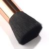 Makeup Brush Single, Flat Head Loose Powder Brush Foundation Brush Black Soft Hair Blush Brush Portable Beauty Tool