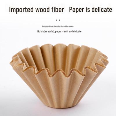 Origami Drip Coffee Filter Paper for Pour-Over Coffee Makers