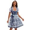 Ethnic Print Beer Costume Dress Female Ethnic Tribal Design For Oktoberfest And Themed Festivals