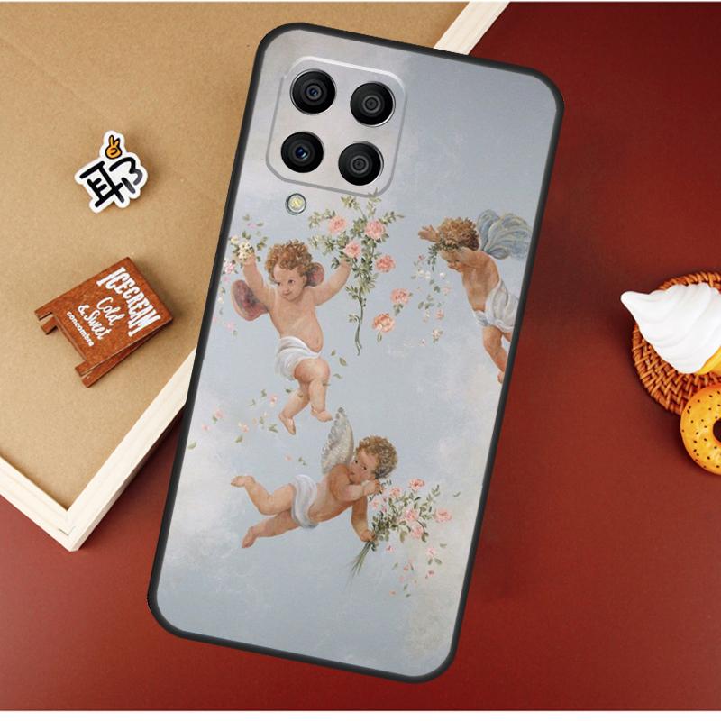 Renaissance Angels For Samsung Galaxy M31 M51 M21 M11 M20 M13 M33 M53 M52 M32 M12 M14 M34 M54 M55 M15 Case