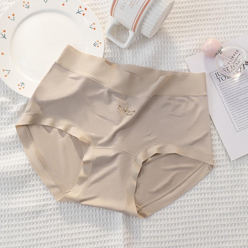 Plus Size Women S Antibacterial Seamless Underwear Mid Waist Long Crotch