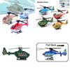 Vibrant Pvc Helicopter Toy For Kids With Back Propulsion And Cognitive Development