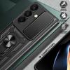 For Samsung Z Fold 7 5G Hard Armor Case for Samsung Galaxy Z Fold6 Fold5 5G Fold4 Finger Ring Holder Covers Cases