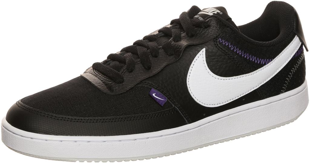 Sneakers Nike Court Vision Low Black/white/photon Dust/purple