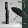 Automatic Ring Buckle Umbrella with Enlarged Hook, Foldable, Portable, Reinforced, Dual-Use for Sun and Rain, Unisex, Sun Protection