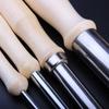 4-Piece Stainless Steel Clay Sculpting and Hole Punch Tool Set