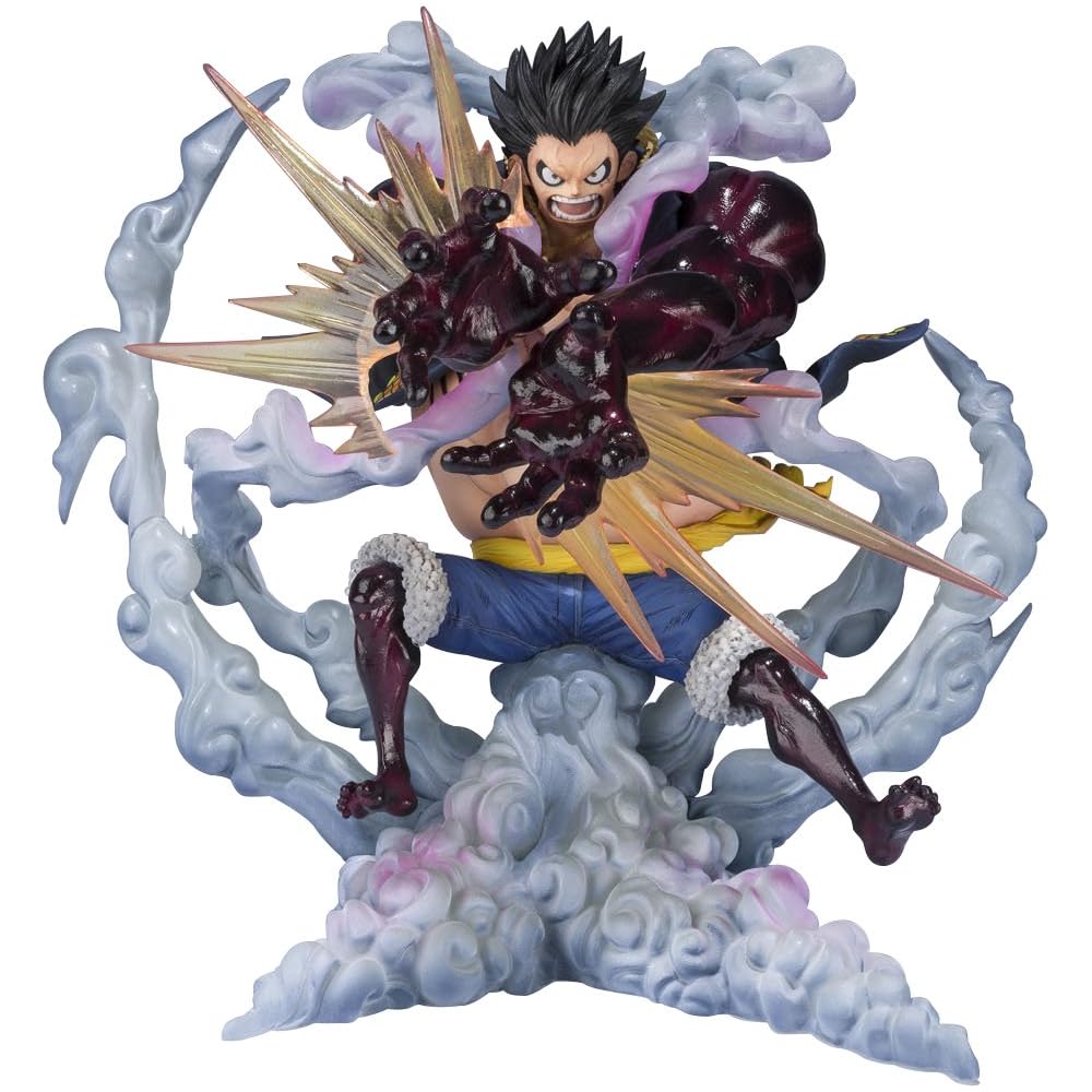 TAMASHII NATIONS Figuarts ZERO One Piece Extra Battle Monkey D. Luffy Gear 4 Lion Bazooka 180mm ABS PVC Painted Figure
