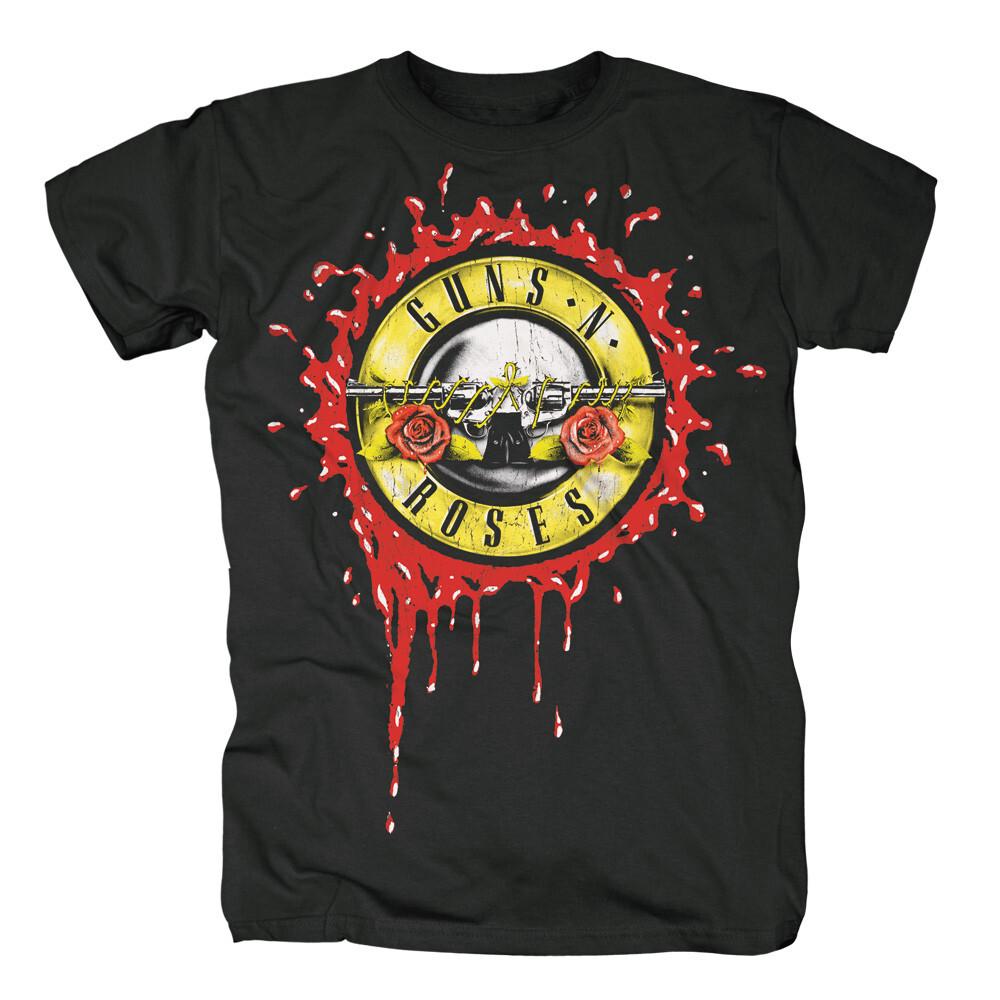 Guns N Roses Splatter Seal Gone to Hell Shirt Official Merch MLXL New M
