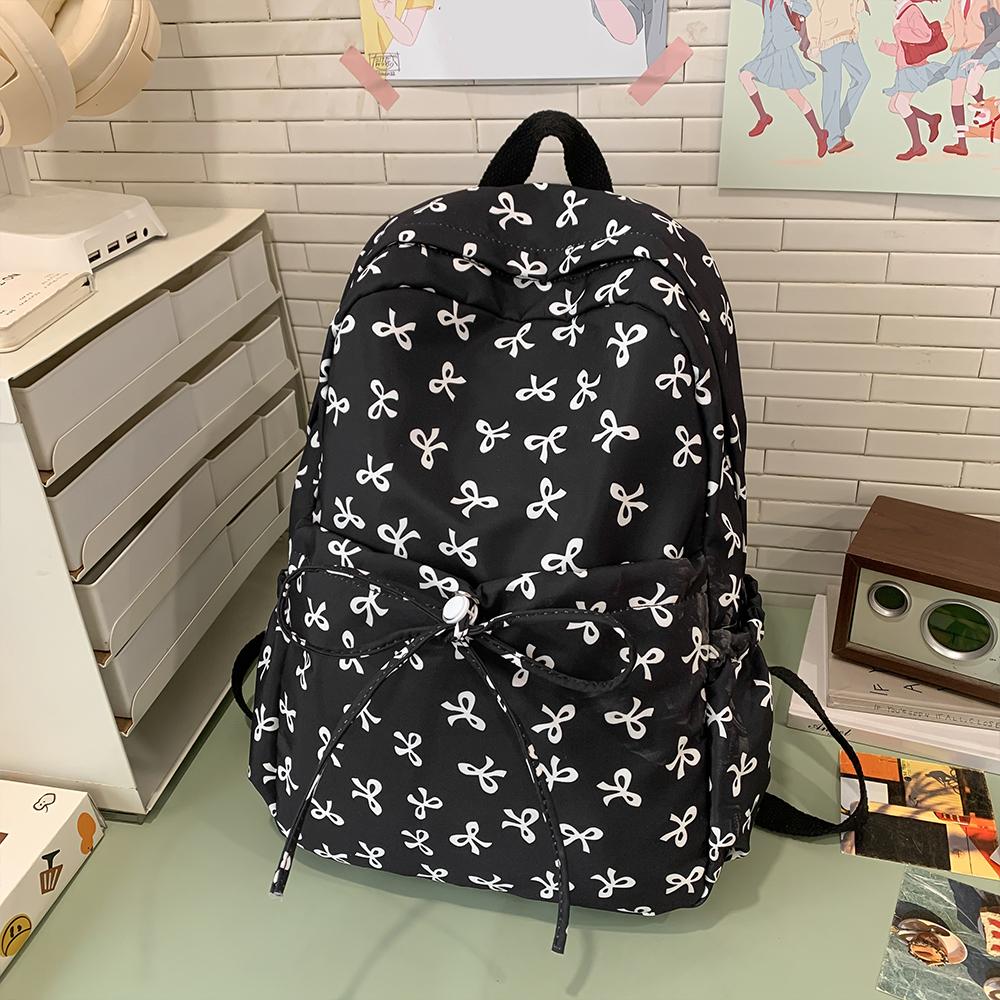 Bow Shaped Backpack, New Spring and Summer Backpack, Fashionable, Casual, Versatile for Commuting, Sports, Travel Backpack