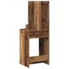 Vintage style Makeup Table with Shelf 50 x 41 x 135 cm Wood Based Material