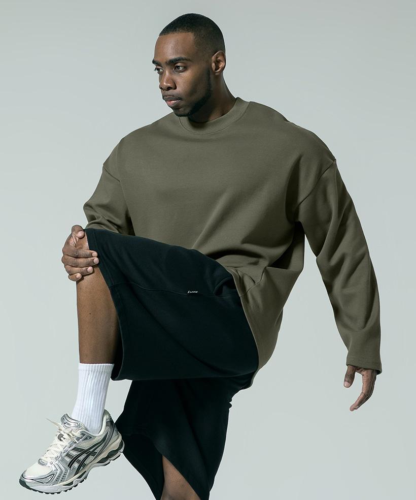 Ropix Double Cotton Semi-Overfit Long Sleeve (Khaki) M