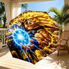 Dragon Ball Print Automatic Open Close Umbrella, Portable Foldable Umbrella, for Outdoor Commute Camping Trip, Ideal Birthday Gift