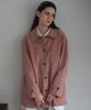Folnua Mellow Suede Half Jacket [Pink]