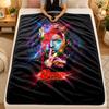Manta de FranelaDavid Bowie Manta Cálida Suave para Uso en Interiores Sofá Cama Sala de Estar