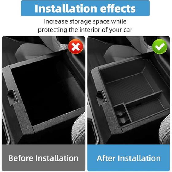 For 2025-2026 Toyota 4Runner Accessory Center Console Armrest Storage Organizer