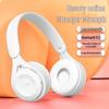 Y08 Macaron Bluetooth Over-Ear Headphones, Heavy Bass, Foldable, Wireless