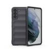 Per Samsung Galaxy S21 5G Custodia per Telefono Magic Shield in TPU + Flanella