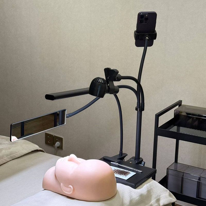 Four-In-One Multifunctional Eyelash Extension Workstation, Magnetic Eyelash Extension Tool, Led Eyelash Lamp, Specialized for Eyelash Extensions