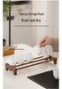 Carbonized Black Walnut Tea Cup Drying & Storage Rack - Kung Fu Tea Set Accessory