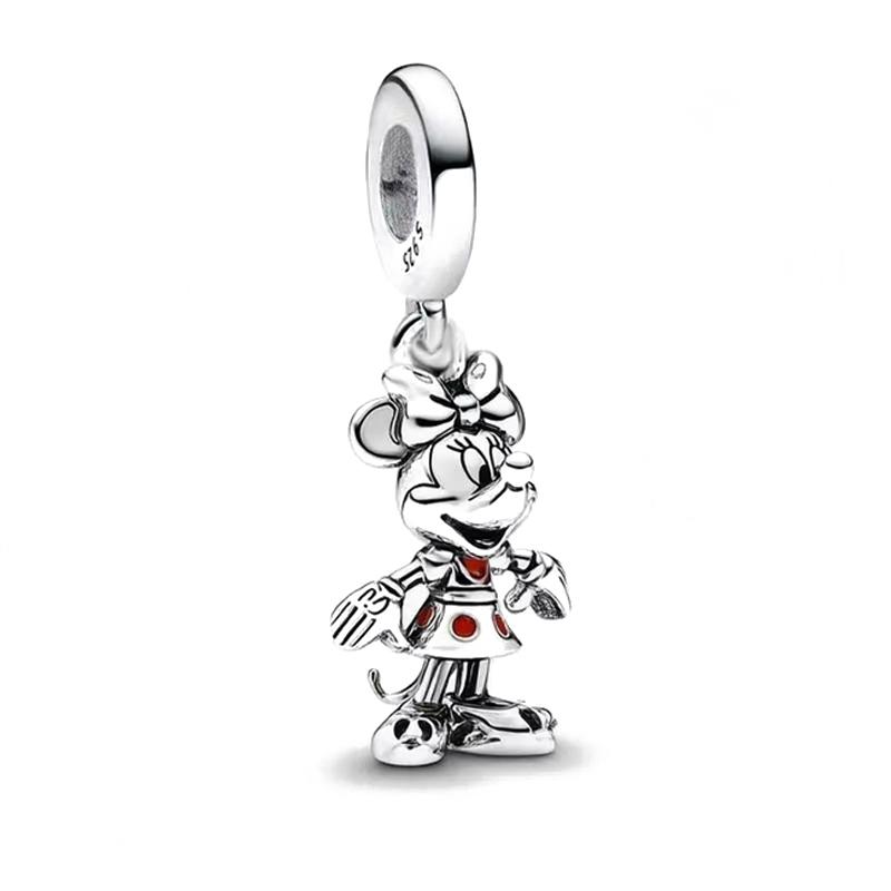 

925 Silver Tiger Elephant Mermaid Charms Fit European Bracelet, DIY Jewelry Making Accessories for Women