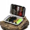 Fly Trout Grayling Salmon Trout Asp Ide Chub Set Of 32 Pcs Baits Flies
