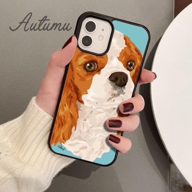 

Чехол для телефона «Кавалер Кинг Чарльз спаниель» для iPhone 11 12 13 14 Pro Max mini X XR XS SE 2020 6 7 8 Plus Galaxy S21 S22 iPhone 12or12pro