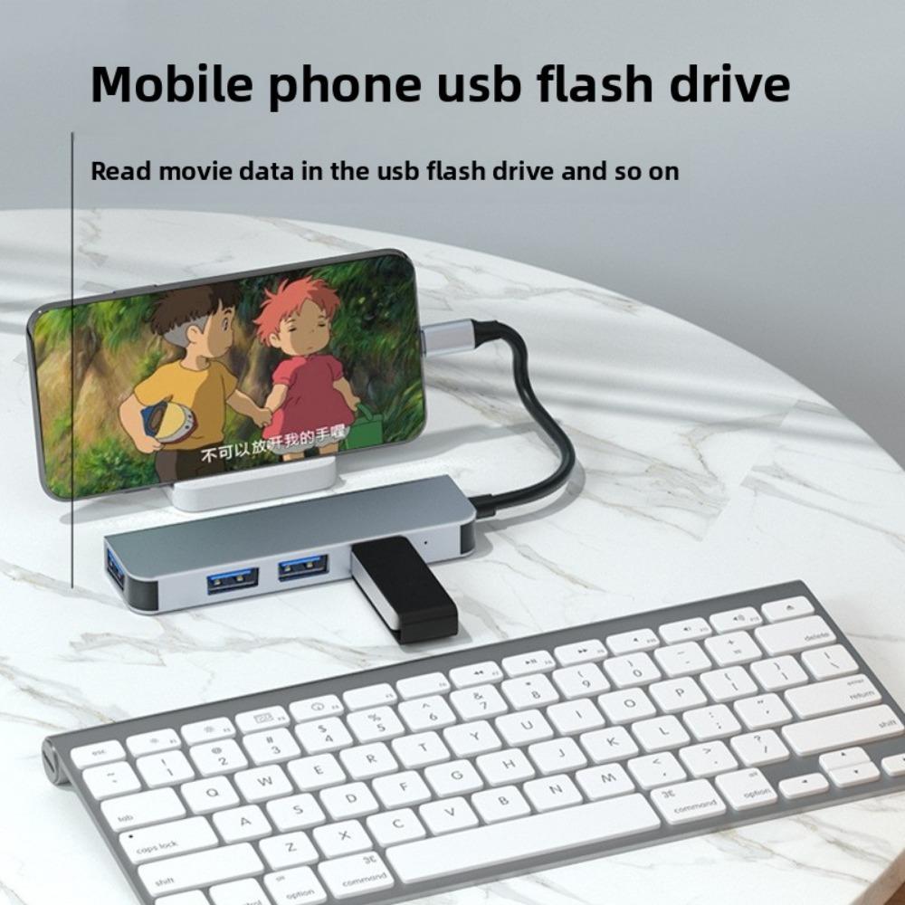 4 in 1 Type C Hub for Huawei Apple MacBook Multi Function Dock High Speed Adapter