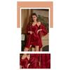 Summer Ice Silk Pajama Women's Summer Pajama Strap Two Piece Set Sexy Home Clothes