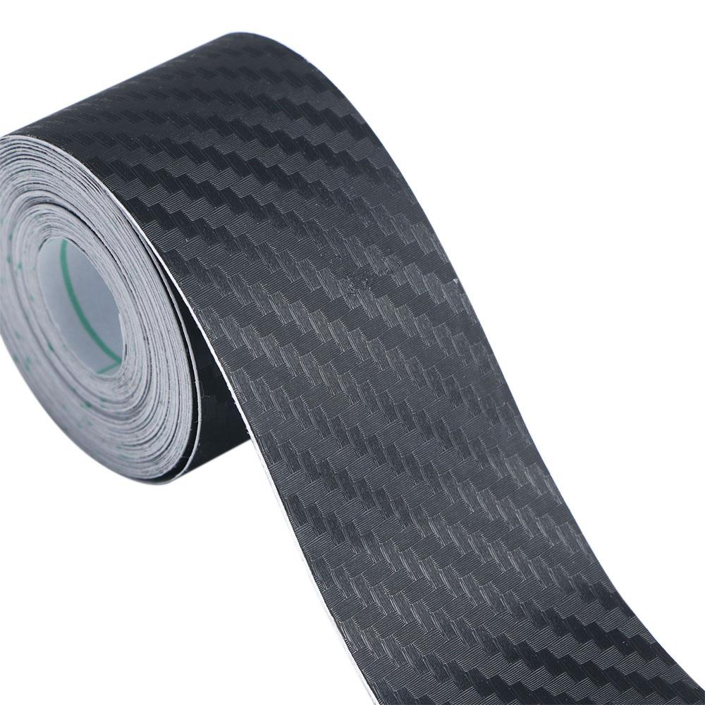 Bumper sSrip 3D Carbon Fiber Sticker Protection Film Anti Scratch Tape DIY Paste Protector Strip