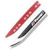 2pcs Fashion Car-Styling Stainless Steel Car Blade Car Body Waterproof Sticker For Bmw x1 x3 x5 x6 f10 f20 f30 e36 e39 e46 e60