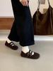 Fashion retro inner height increase flat shoes children's shoes versatile outer wear 2025 autumn new non-slip Mary Jane shoes children