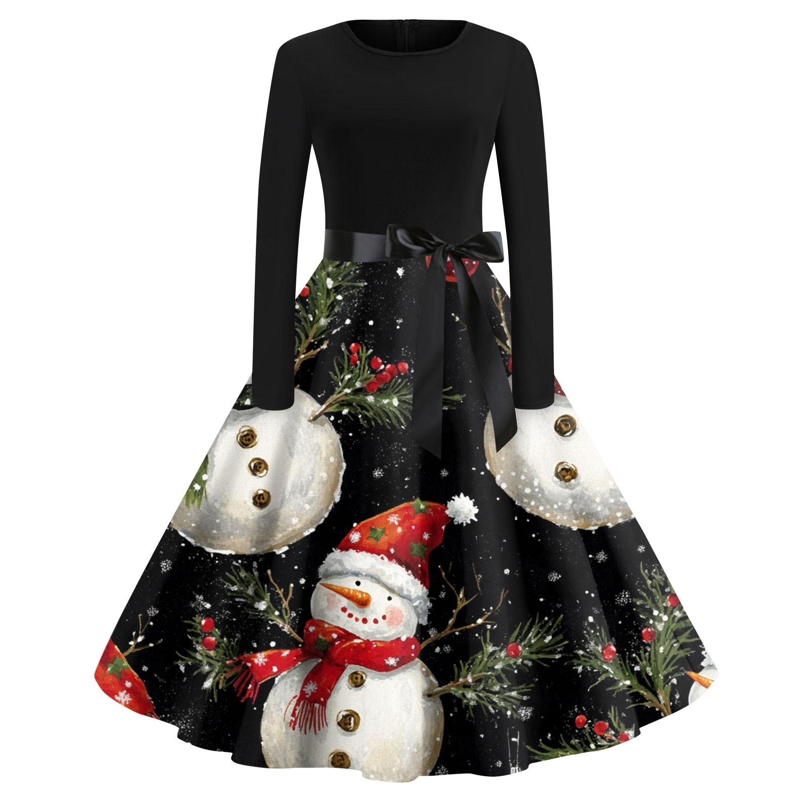 Женская мода с круглым вырезом — фото 8