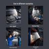 COB Strip Magnetic Work Light with Digital Display, Hook, White & Red Light for Car Repairs