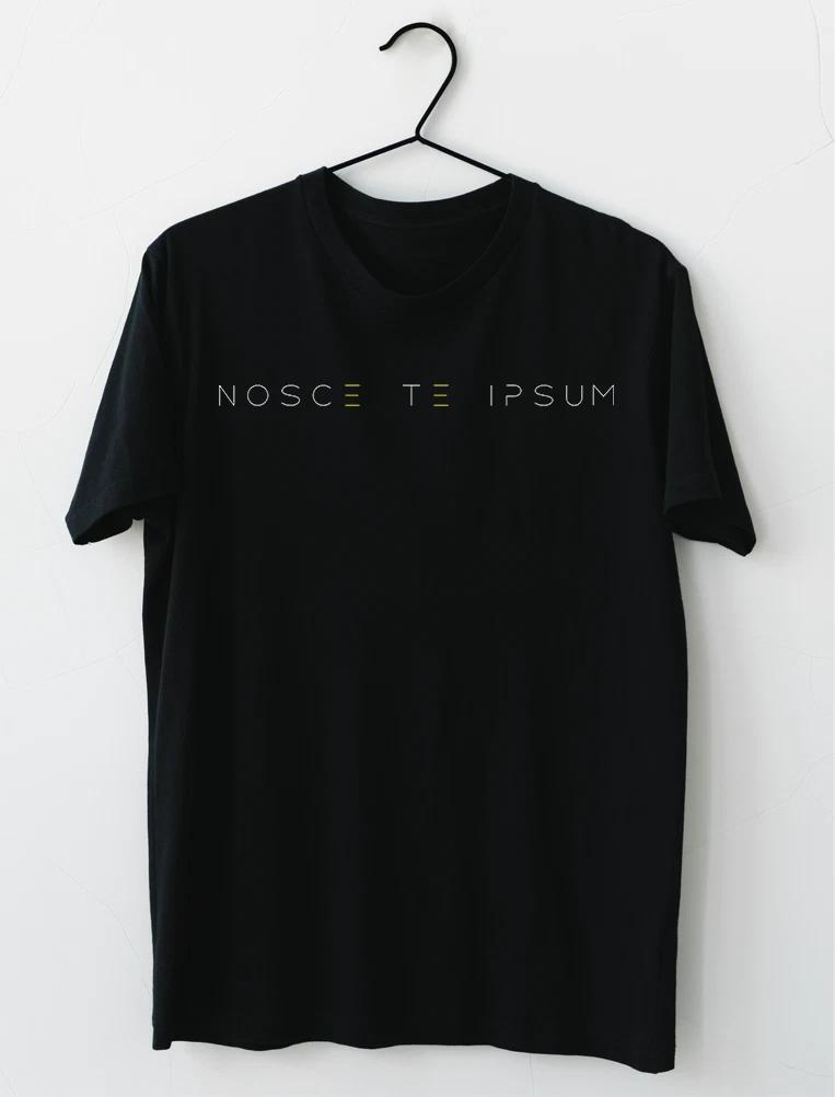 LIMITED NEW Know Thy Self Nosce Te Ipsum Simple T-Shirt L-2XL L