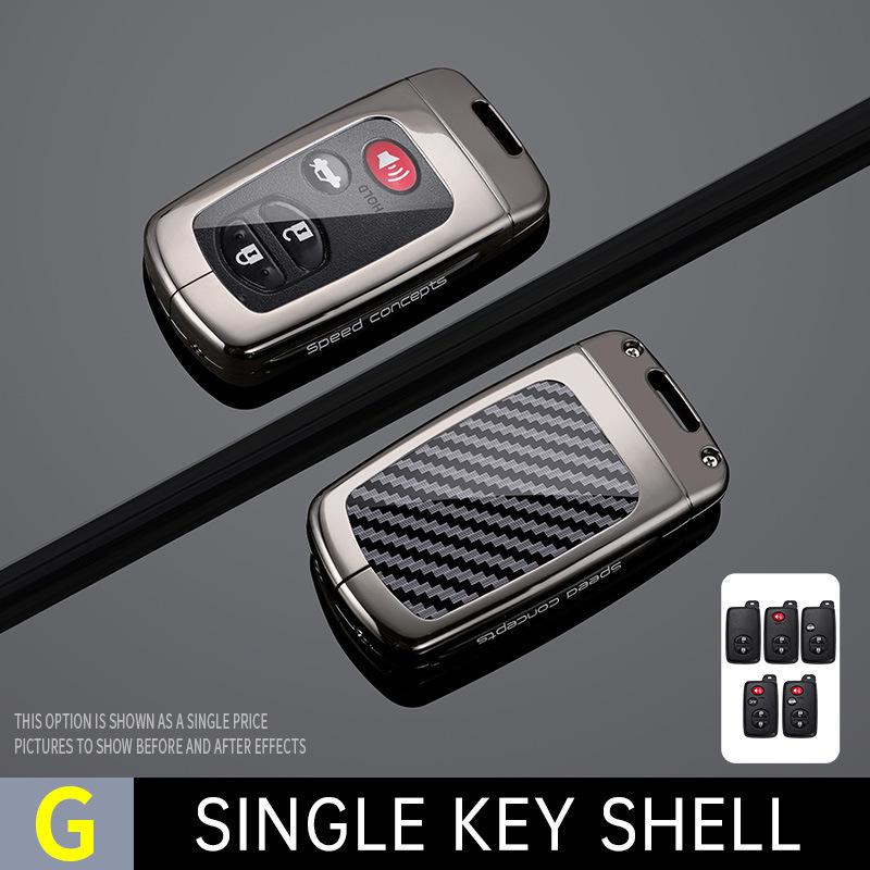 Compatible Key Case for Toyota 11th/12th/13th Gen Crown, Prado, Reiz, Camry, 09 Highlander