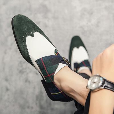 Neue Herren Klassische Herren Loafer Mikrofaserleder Freizeitschuhe Herren Party Hochzeit Loafer Herren Flats Mokassins Herren Fahrschuhe