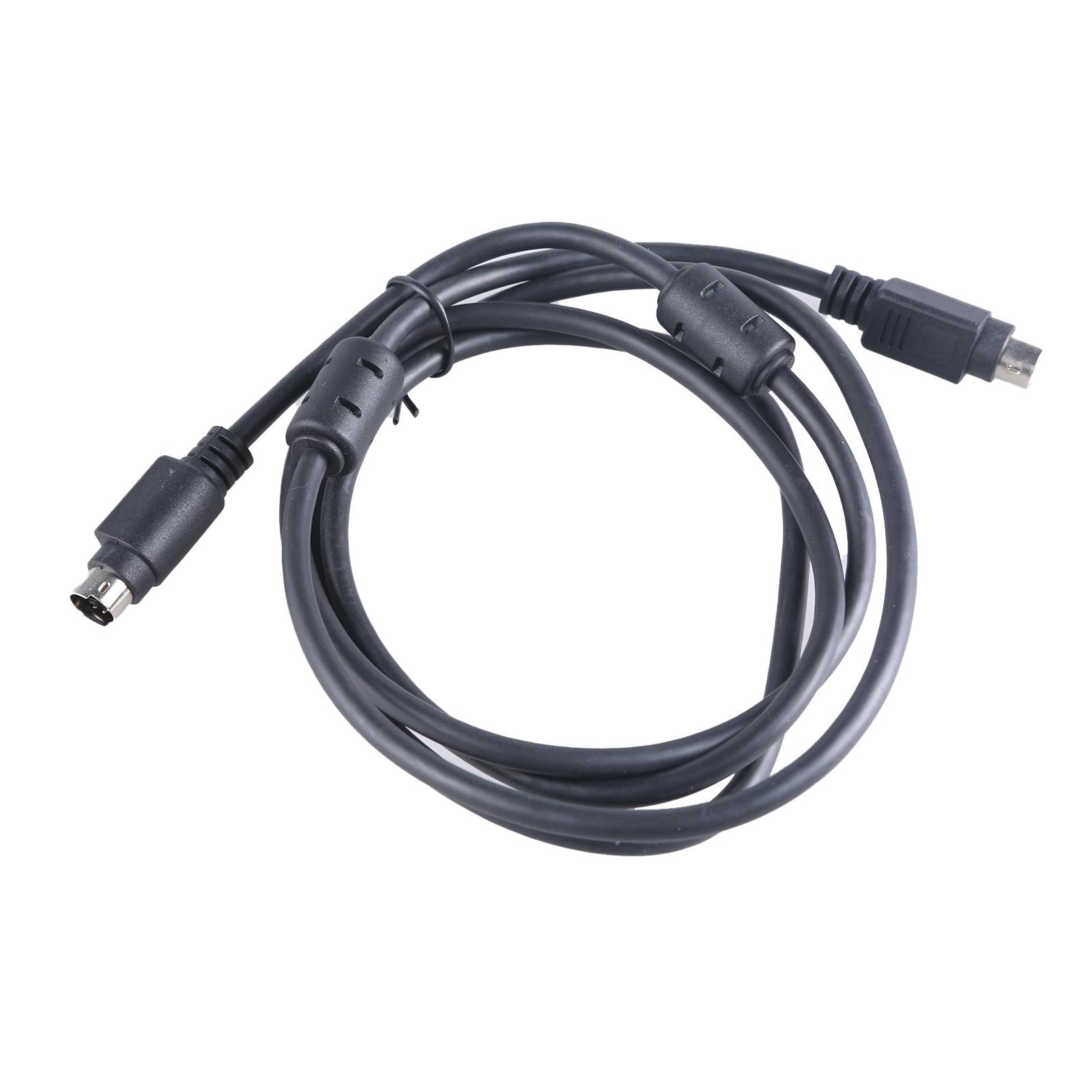 

Effective Secure Connection Cable PS/2 Cable 6PIN Mouse and Keyboard Cable for Laptops Computer 1.5m/59.06inch Wire