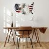 USA American Flags Metal Sign Wall Decorations Man US